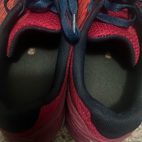 Women's Merrell All Out Terra Light Running Trail Shoe Red - Picture 3 of 7